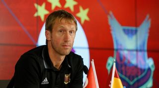 Graham Potter at Ostersund