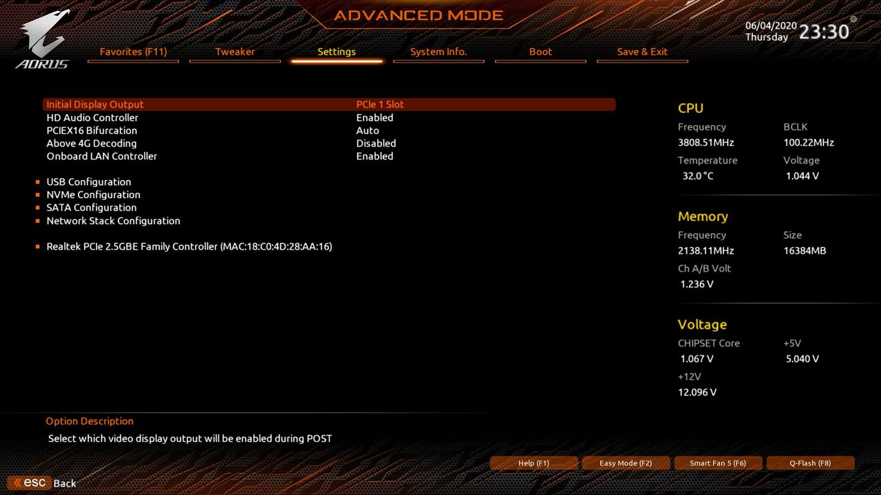 Gigabyte B550 Aorus Master