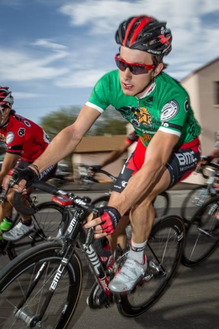 Arnaud Grand (BMC) rode well to keep the sprint jersey.