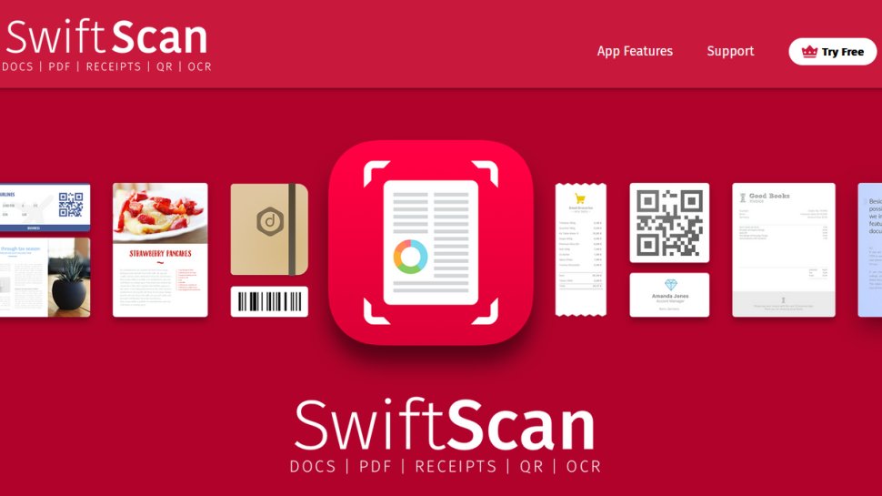 SwiftScan website screenshot (October 2025).