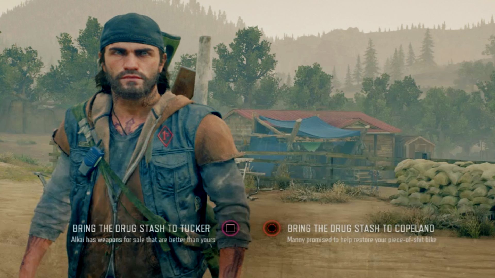 Days Gone Who To Give Stash To Days Gone drug stash - give it to Tucker or Copeland? | GamesRadar+