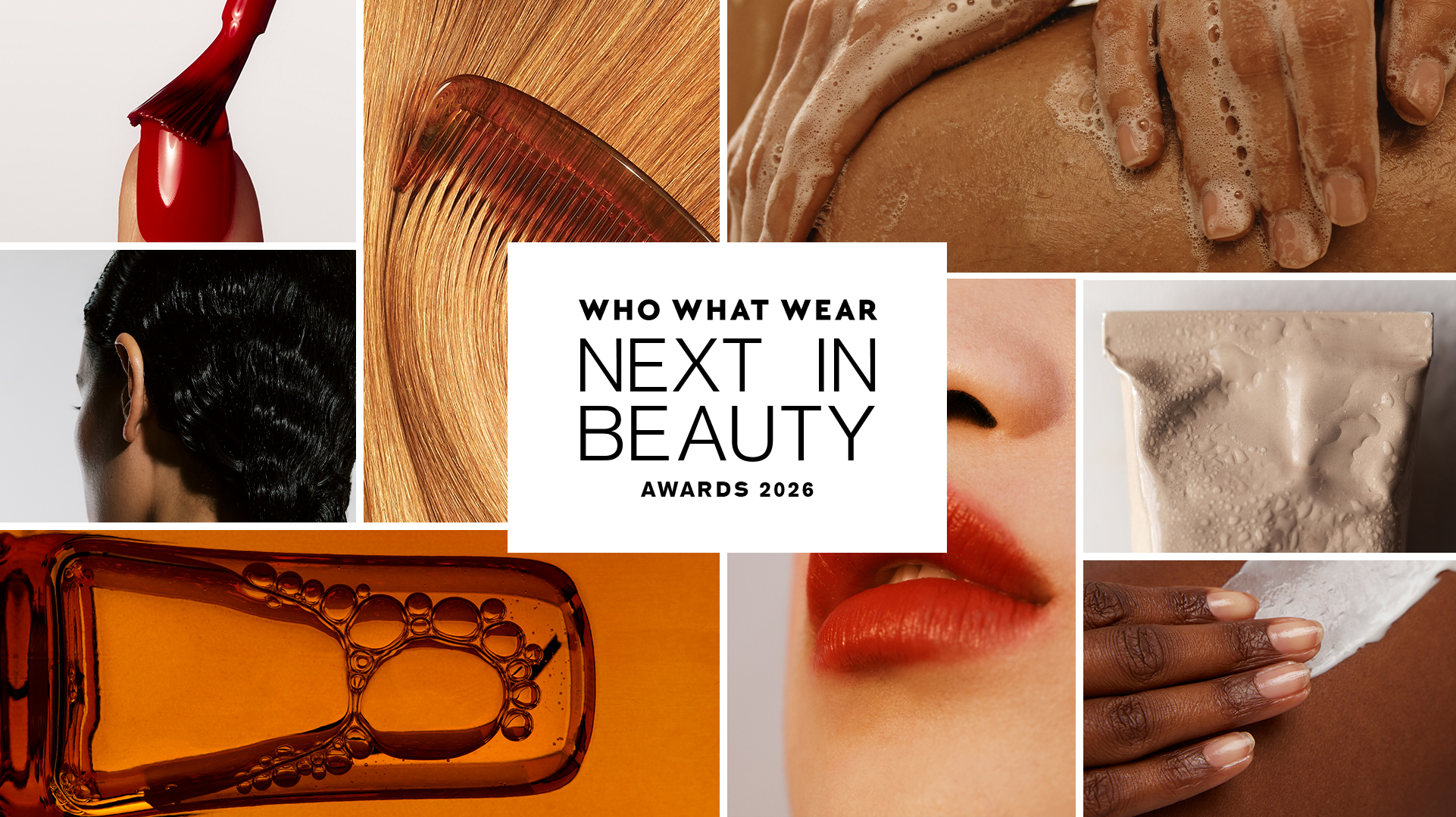 Who What Wear Next in Beauty 2026 Banner
