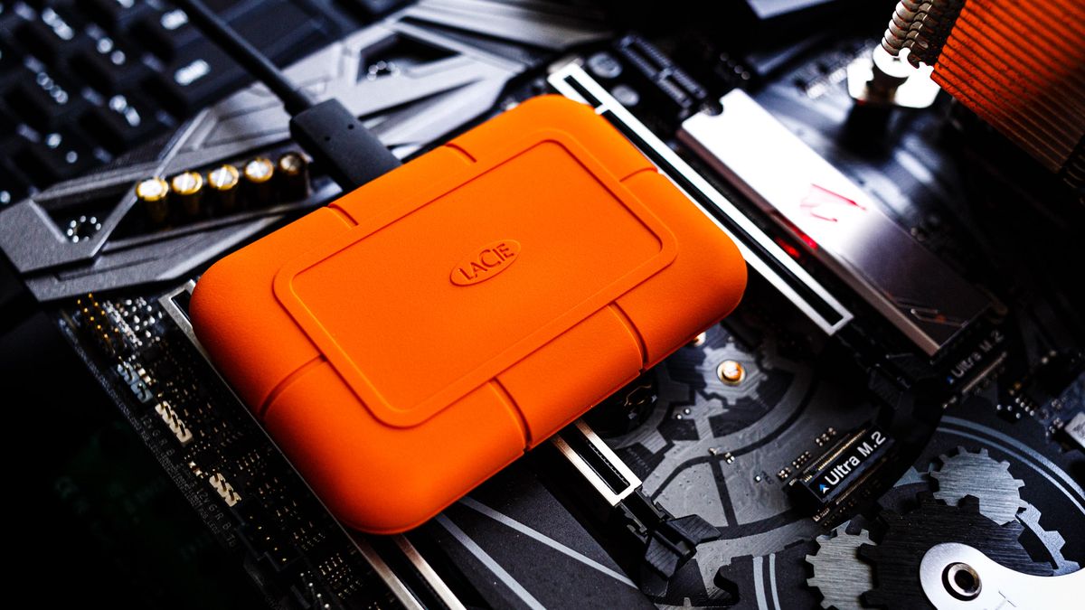 LaCie Rugged USB-C 2 To, Disque Dur Externe Portable HDD