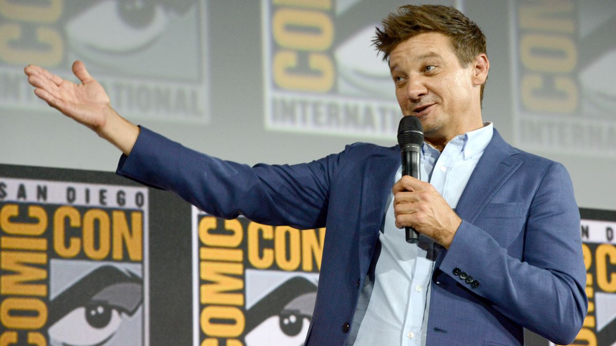 Jeremy Renner at San Diego Comic-Con 2019