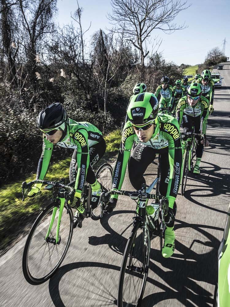 Bardiani-CSF call themselves the #greenteam