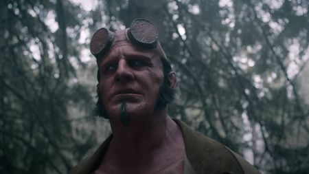 Jack Kesy as Hellboy in Hellboy: The Crooked Man