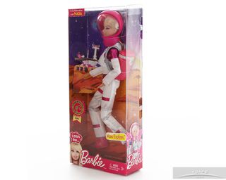 This Mars Explorer Barbie represents the doll's career of the year for 2013. Image released Aug. 5, 2013.