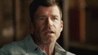 Close-Up of Taylor Sheridan behind-the-scenes interview for Yellowstone