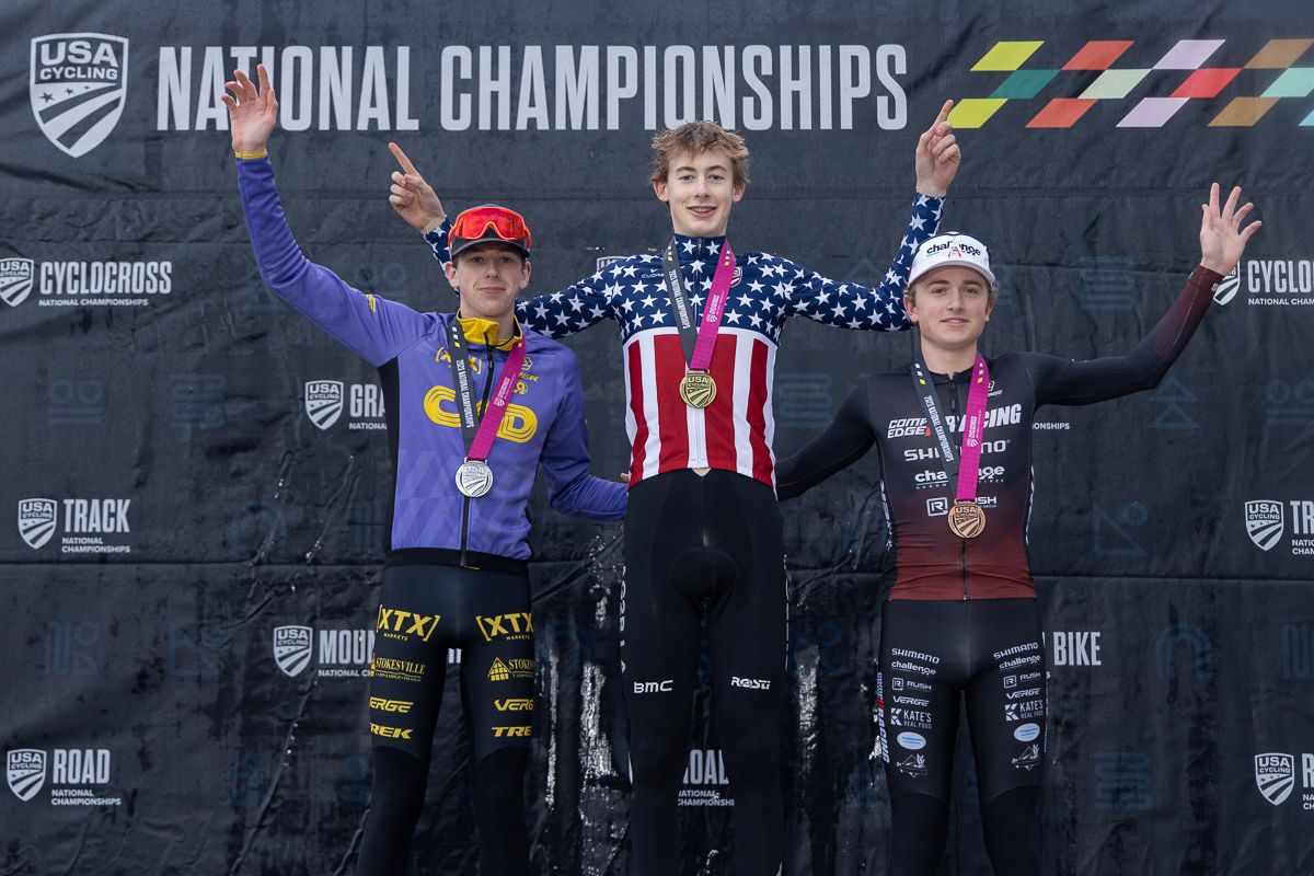 Junior Men&#039;s 17-18 Podium