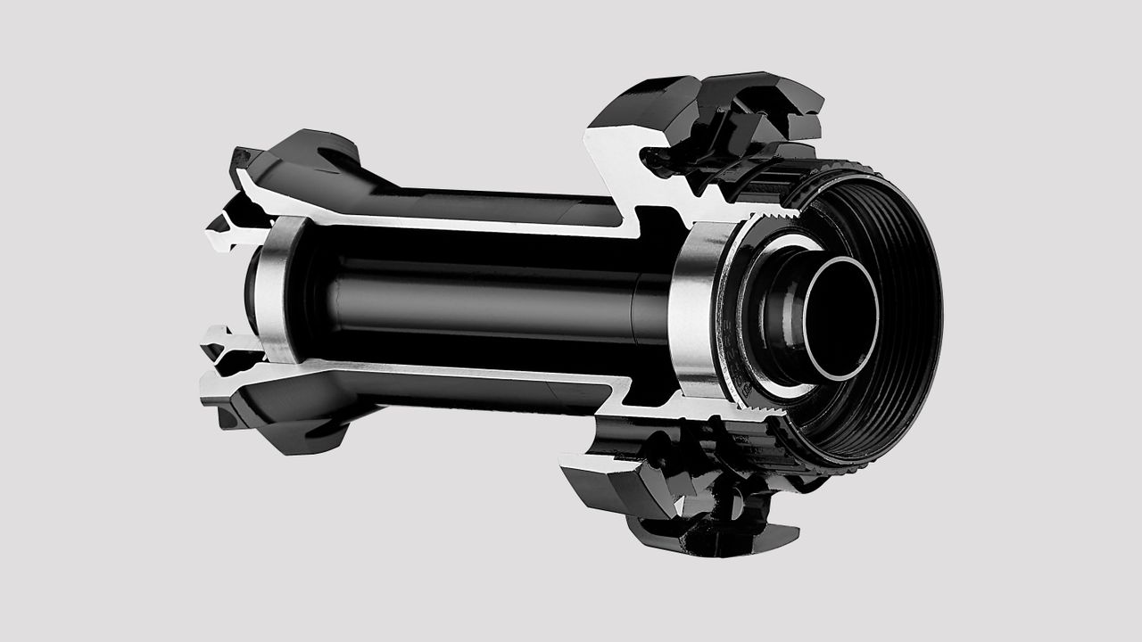 CADEX AR wheel front hub illustration