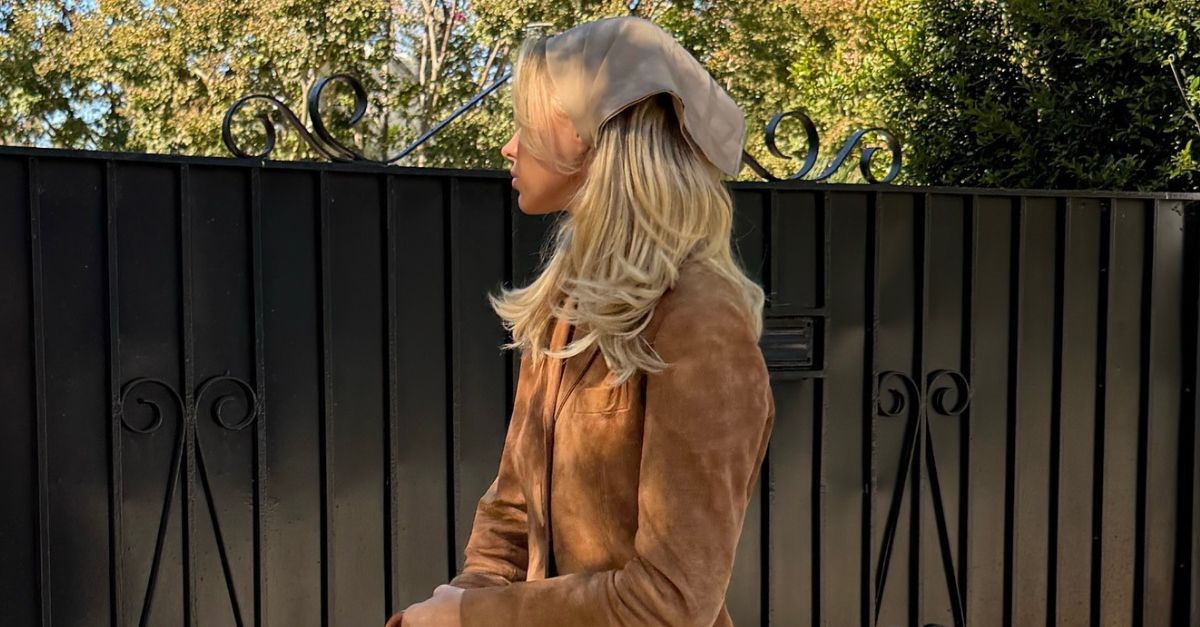 Elsa Hosk Elevated Her Denim With the Chicest Color Mixture