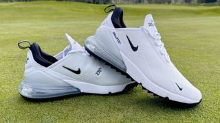 Nike Air Max 270 G Golf Shoes on the golf course