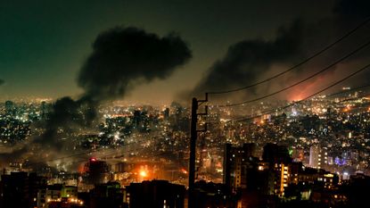 Smoke rises from locations targeted in Tehran amid the third day of Israel's waves of strikes against Iran