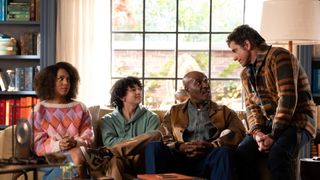 Kerry Washington, Faly Rakotohavana, Delroy Lindo and John Stamos in Unprisoned