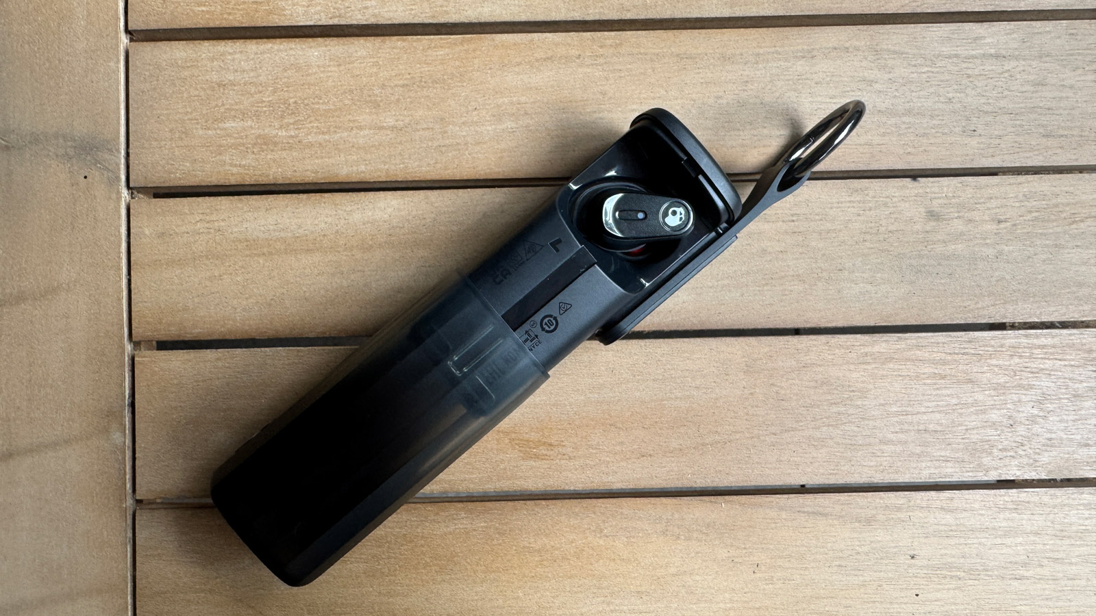 Skullcandy Method 360 ANC earbuds in their case.
