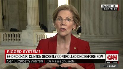 Elizabeth Warren says it was "rigged"