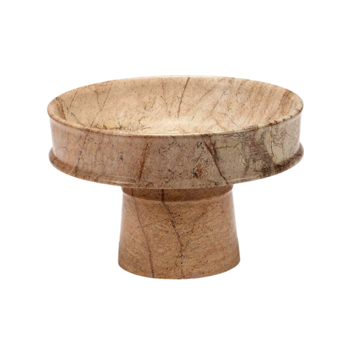 Kelly Wearstler Dune Marble High Bowl 30.5cm