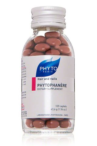 bottle of Phyto Paris Phytophanère Dietary Supplements on a white background