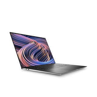 Dell XPS 15 on white background