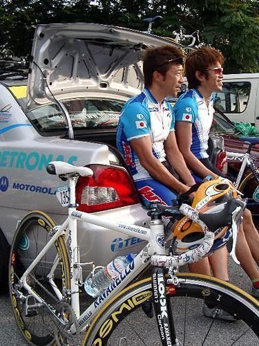 A few of the Japanese were seen on Ravarello aluminium frames