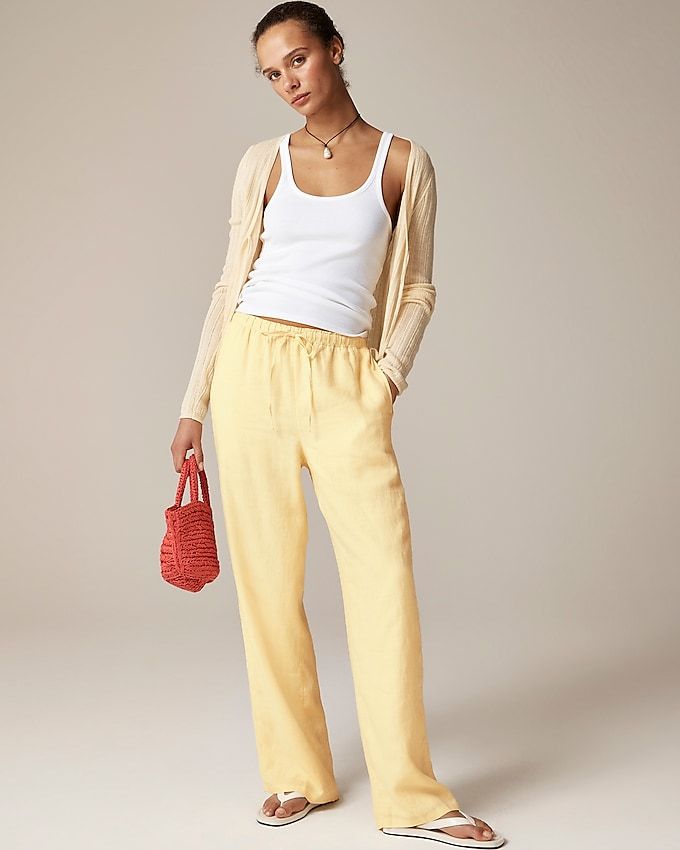 New Soleil Pant in Linen
