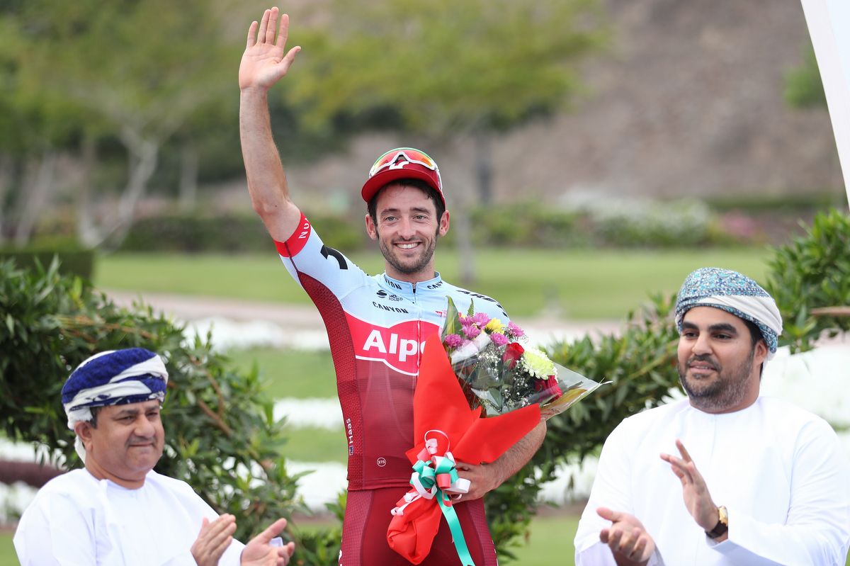 Stage 2 winner Nathan Haas (Katusha-Alpecin)
