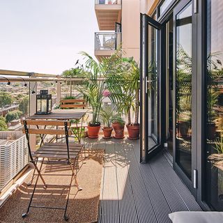 rental flat balcony