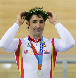 José Antonio Escuredo won the silver in the keirin at the 2004 Olympic Games in Athens.