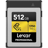 Lexar 512GB CFexpress Type B card|was $389.99|now $289.88
SAVE $100