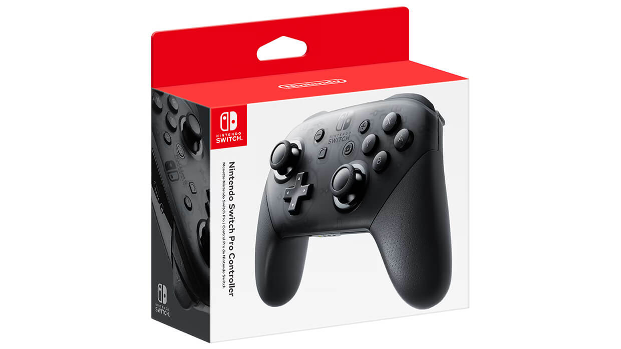 Image of the Nintendo Switch Pro controller box