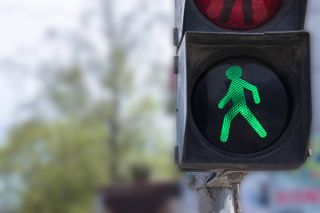 The 'ticking' noise that plays with the walk signal at traffic lights is one example of how sonification can assist blind and visually impaired people.