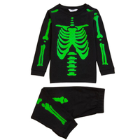 Glow in the dark skeleton pyjamas: View at M&amp;S