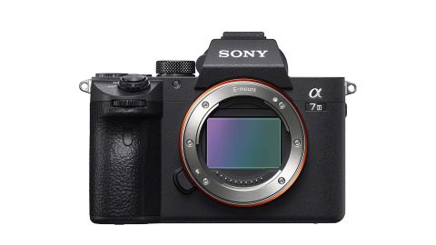 Image shows the Sony A7 III camera against a white background.