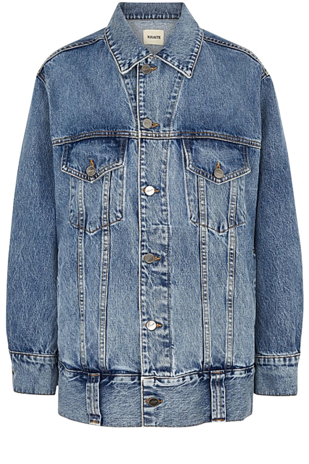 Khaite Grizzo oversized denim jacket
