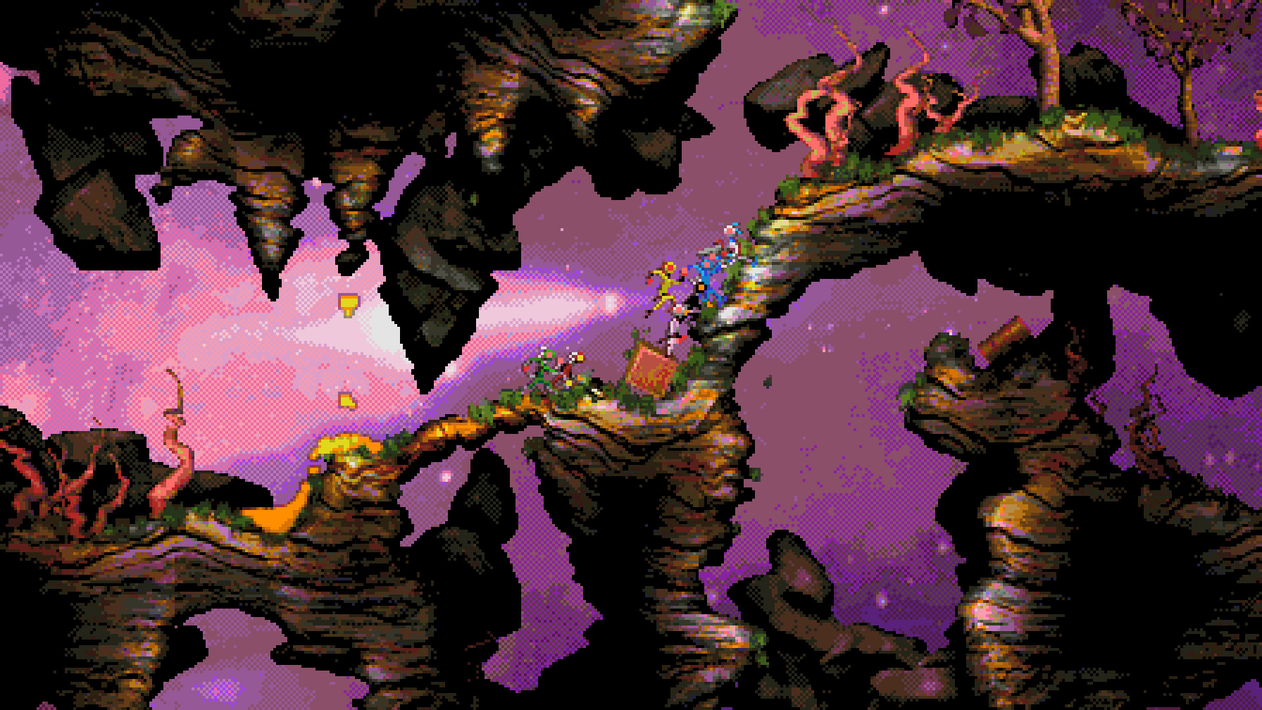 Darsalon gameplay purple cavern
