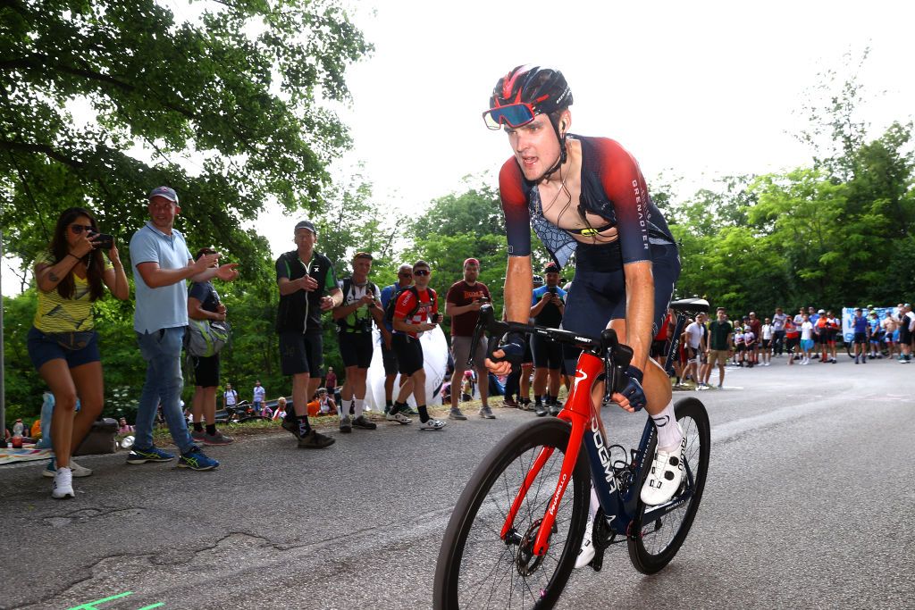 Pavel Sivakov during stage 19 of the 2022 Giro d&#039;Italia