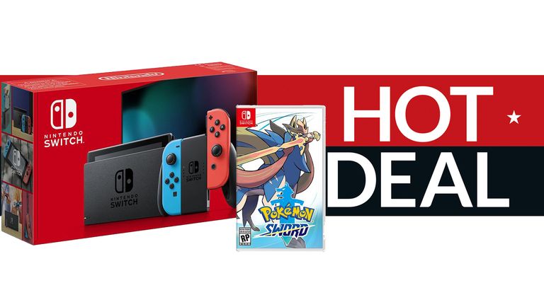 Nintendo Switch Pokemon Sword Bundle Deal Is A Black