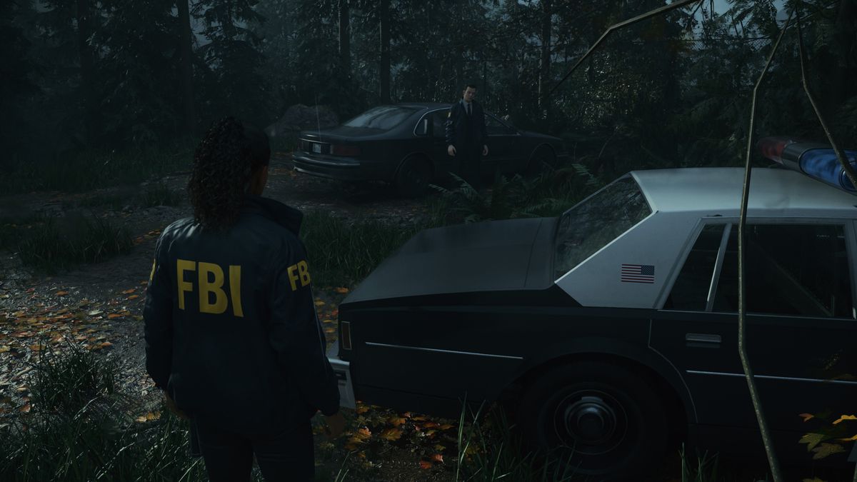 Alan Wake 2 image fidelity comparison screenshots
