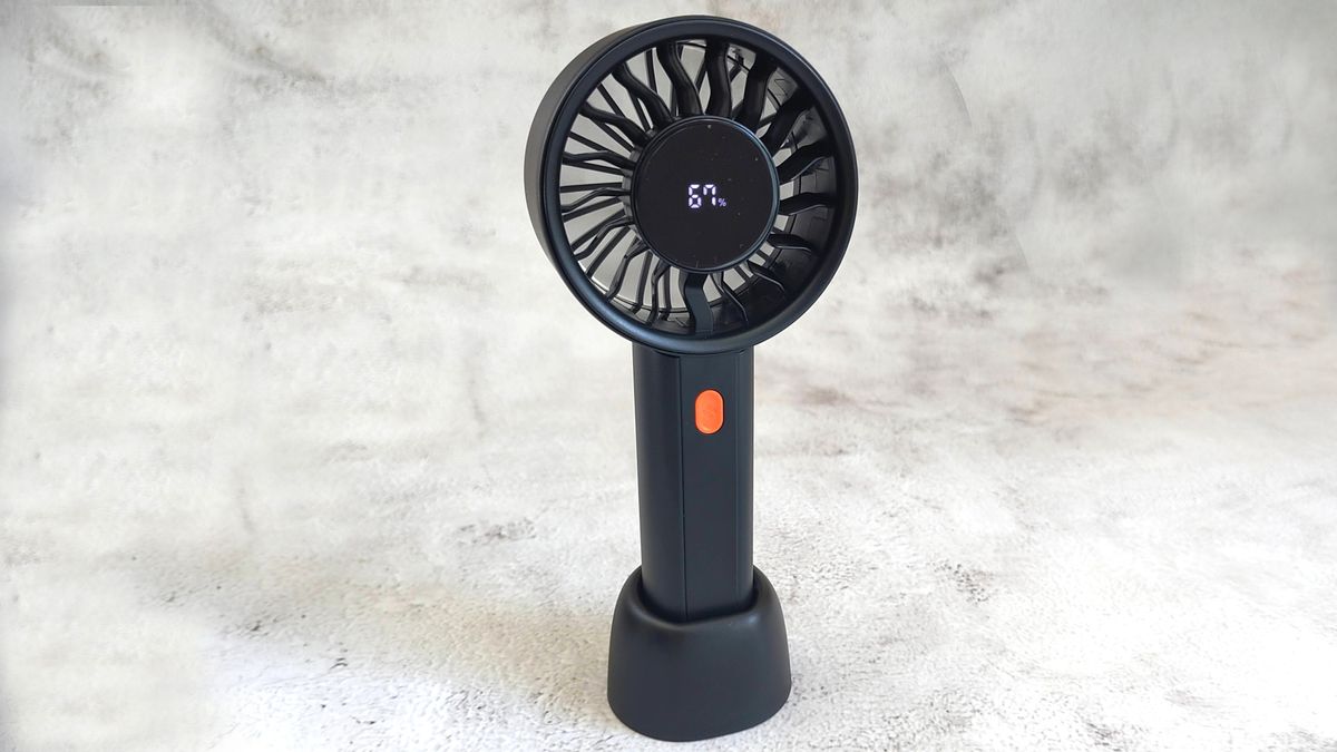 Warmco fan in stand