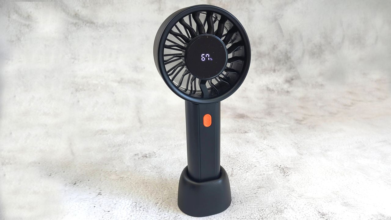 Warmco fan in stand