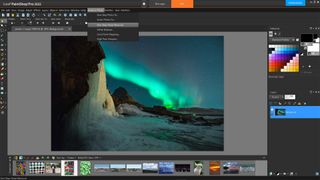 Corel Paintshop Pro 2022 review: Iage shows the image editing software in use.