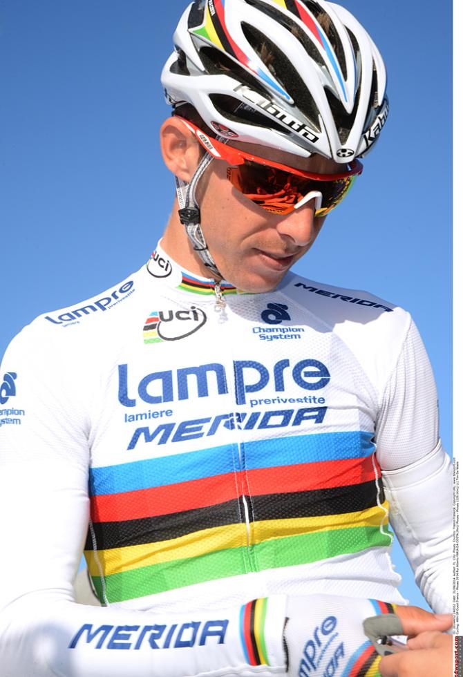 Rui Costa (Lampre-Merida) signs in to GP Ouest France-Plouay