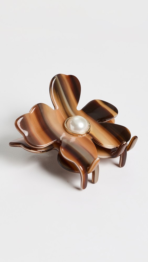 Lily Claw Clip - Tigers Eye