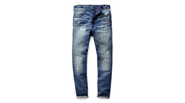 G-Star Lumber classic tapered red listing jeans