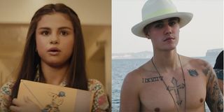 Justin Bieber Company music video Selena Gomez Good For You music video side by side