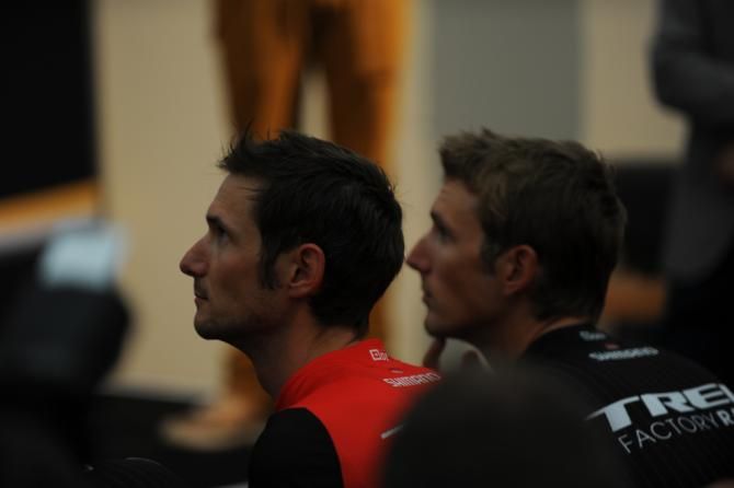 Fr&auml;nk Schleck in the Luxembourg national jersey