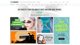 Sell design online with Storenvy