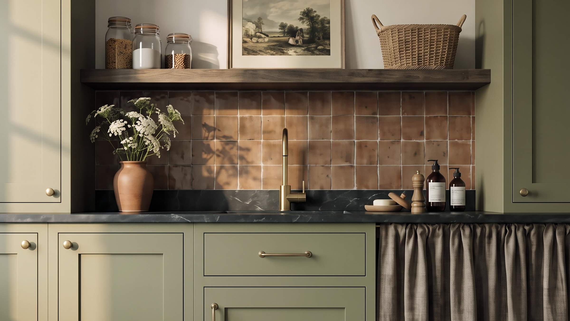 This is the inviting colour palette to try in your utility room this autumn - here's why it's more than just a passing trend