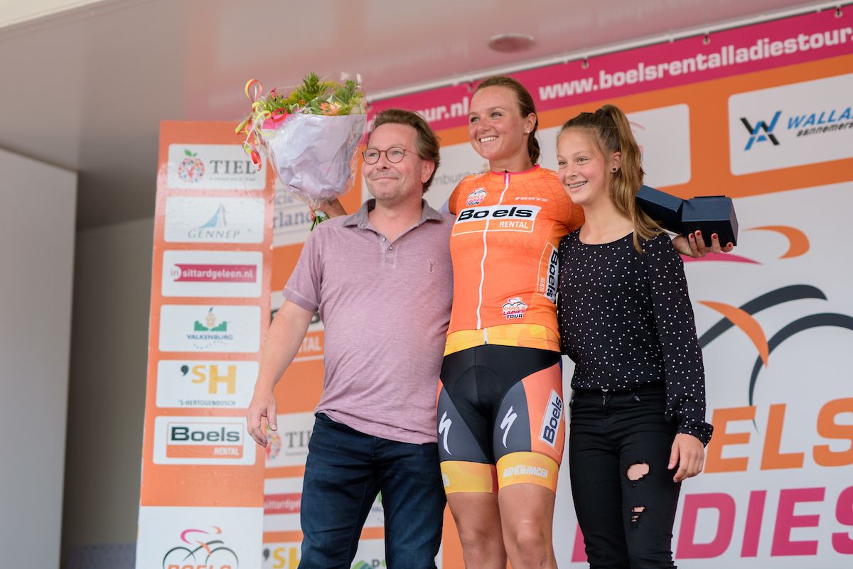 Chantal Blaak (Boels Dolmans) took over the race lead