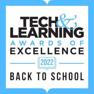 Tech & Learning Best for Back to School Award logo